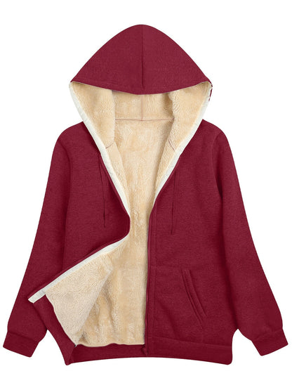 Dames Zip-Up Jas Comfortabel en Waterdicht voor Dagelijks Gebruik