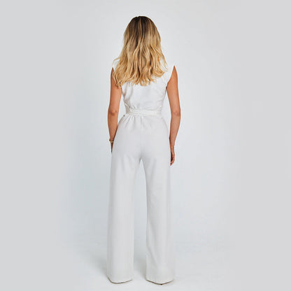 Mouwloze Jumpsuit Elegante Zomerjurk Comfortabel