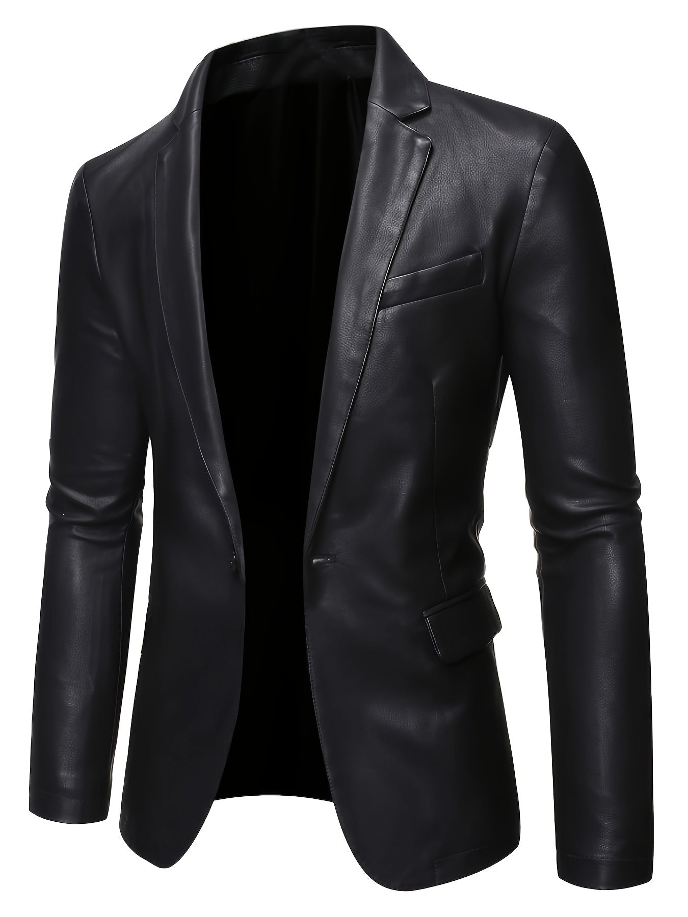 Leren Jas Modieus Design voor Mannen
