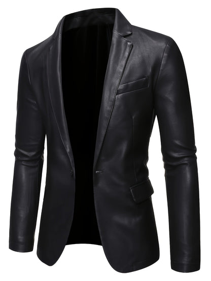 Leren Jas Modieus Design voor Mannen