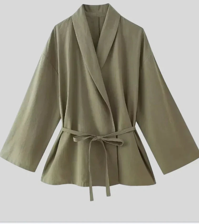 Luchtige Kimono Set voor Dames Zomerkleding