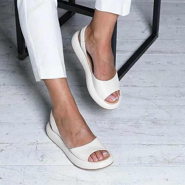 Vrouwen Sandalen Orthopedisch Comfortabel Peep Toe