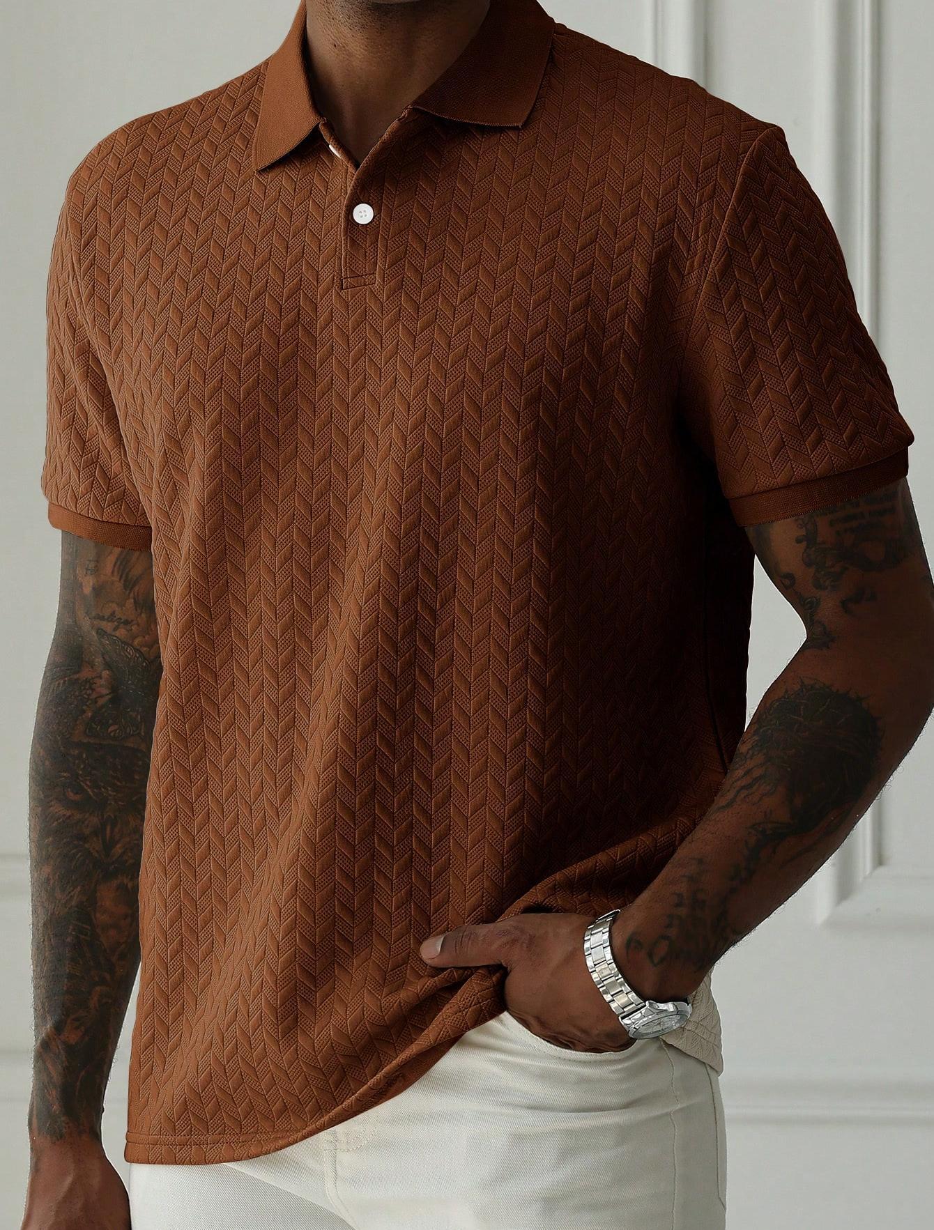Heren Polo Shirt Slim Fit Casual Zomer