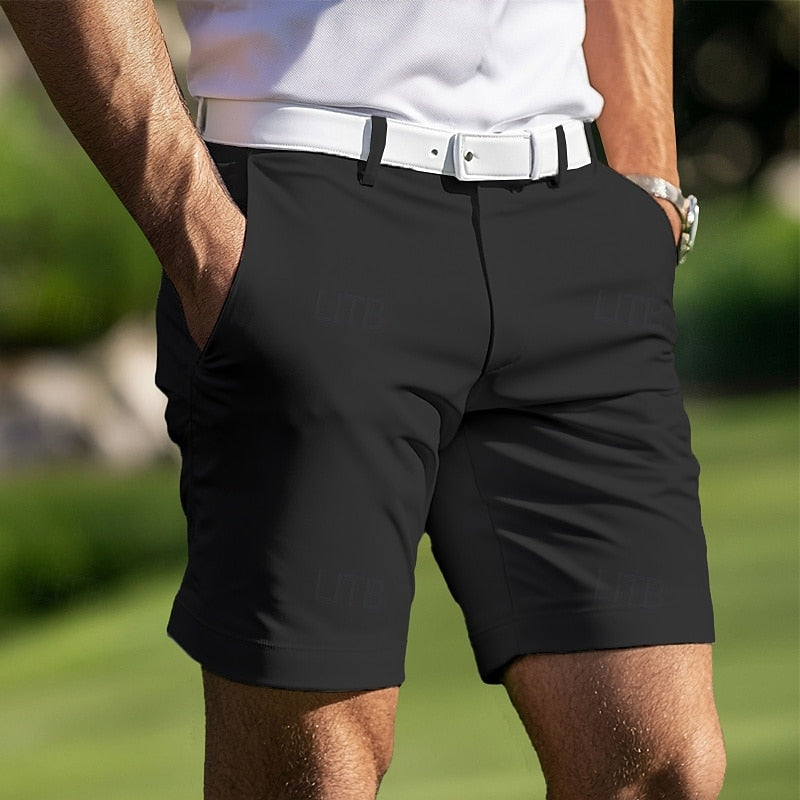 Heren Shorts Korte Broek Slim Fit Elastisch voor Zomer
