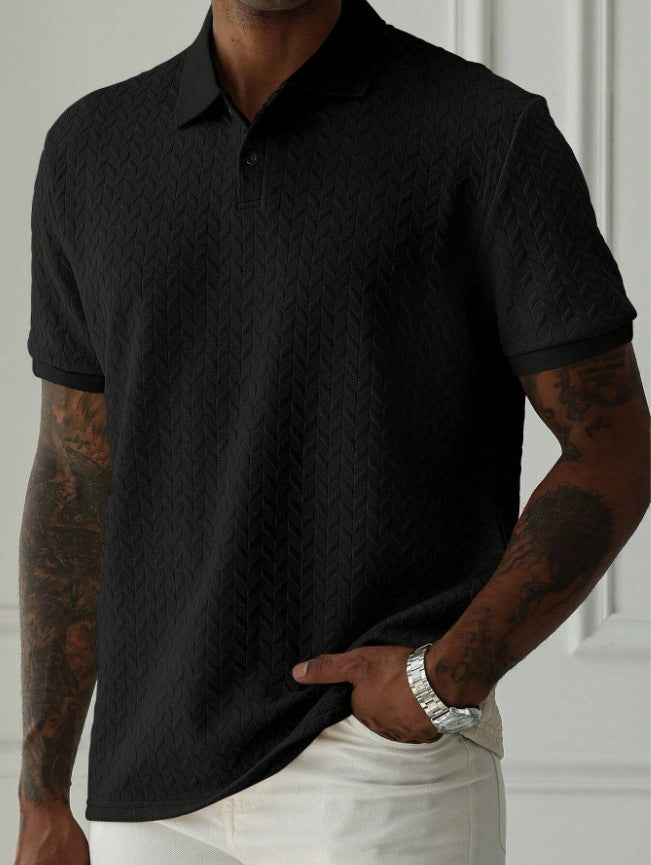 Heren Polo Shirt Slim Fit Casual Zomer