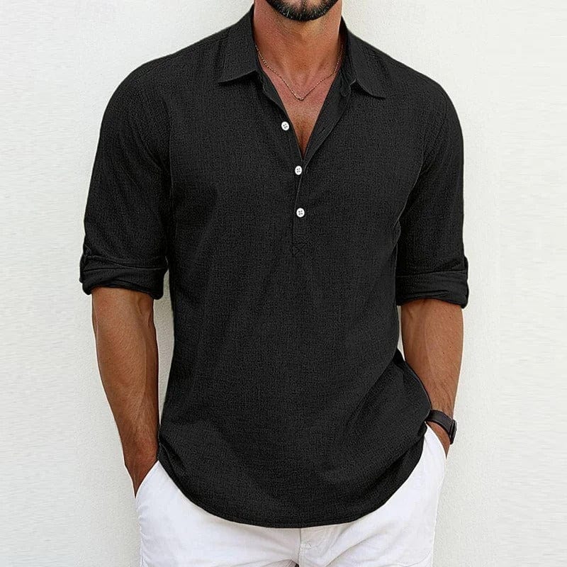 Heren Polo Shirt Ademend Materiaal Casual Zomer - StudioMarella