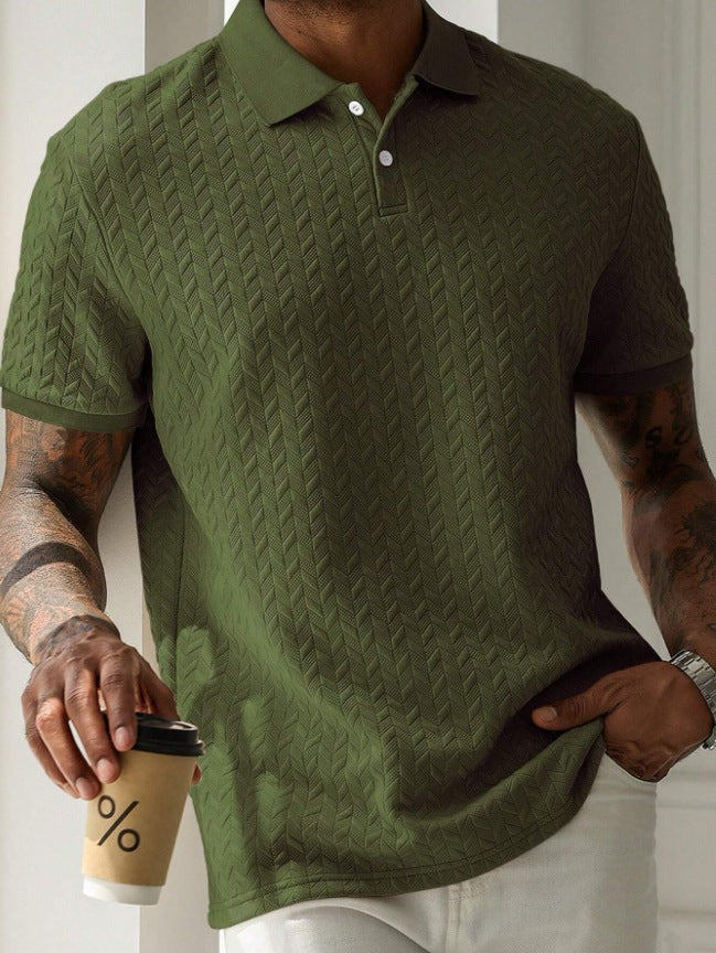 Heren Polo Shirt Slim Fit Casual Zomer
