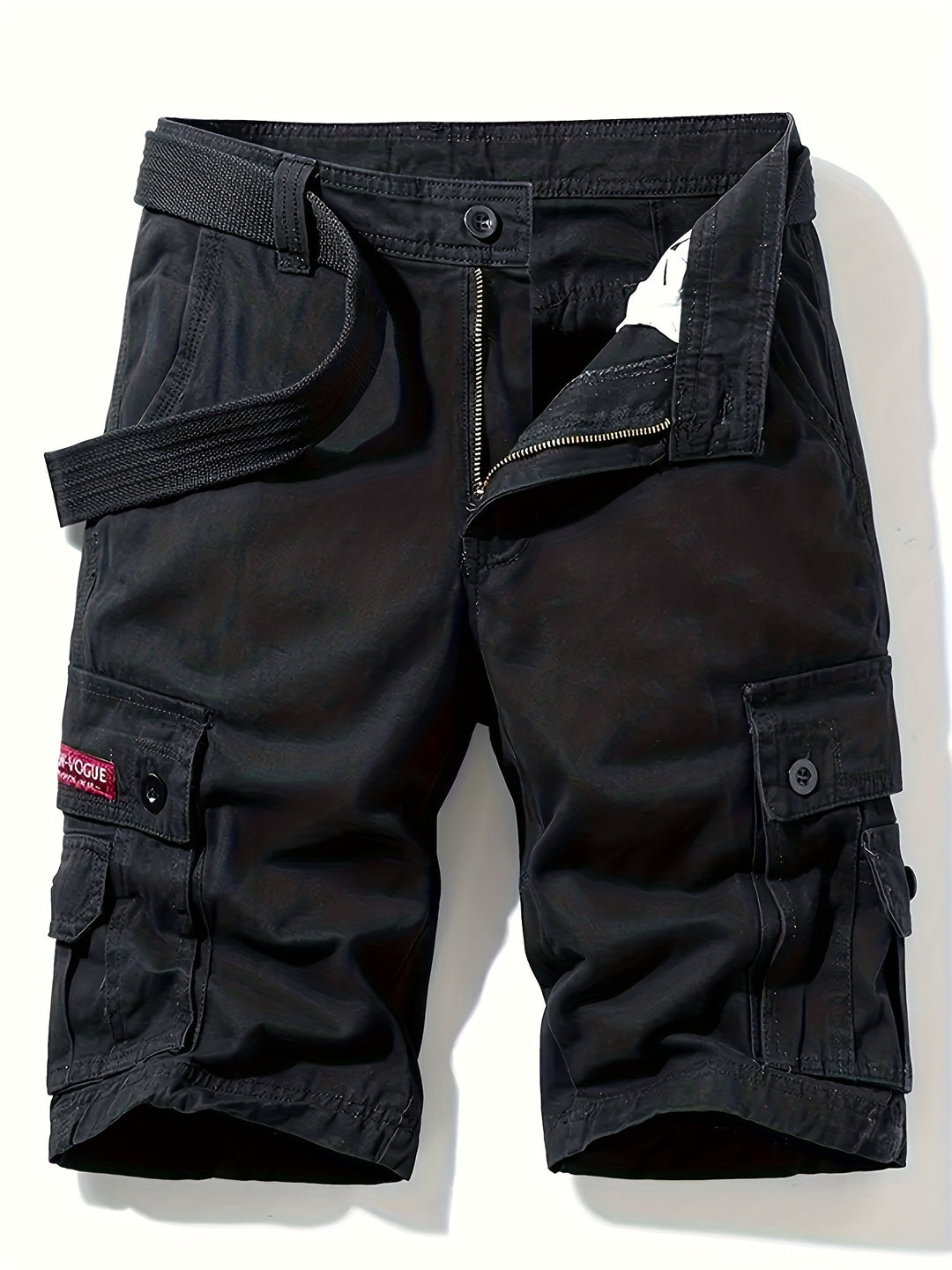 Heren Cargo Shorts Comfortabele Zomerbroek met Veel Zakken