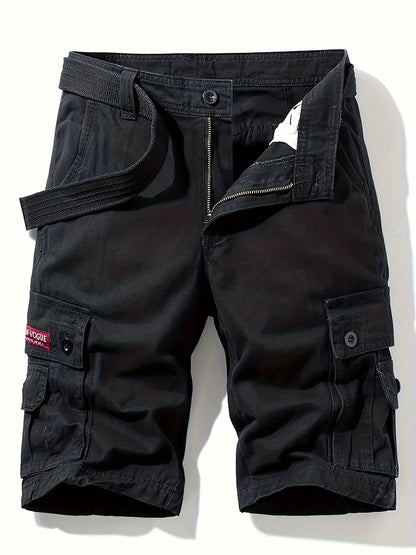 Heren Cargo Shorts Comfortabele Zomerbroek met Veel Zakken