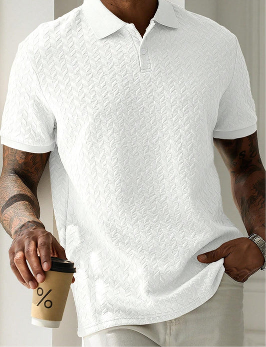 Heren Polo Shirt Slim Fit Casual Zomer Model - StudioMarella