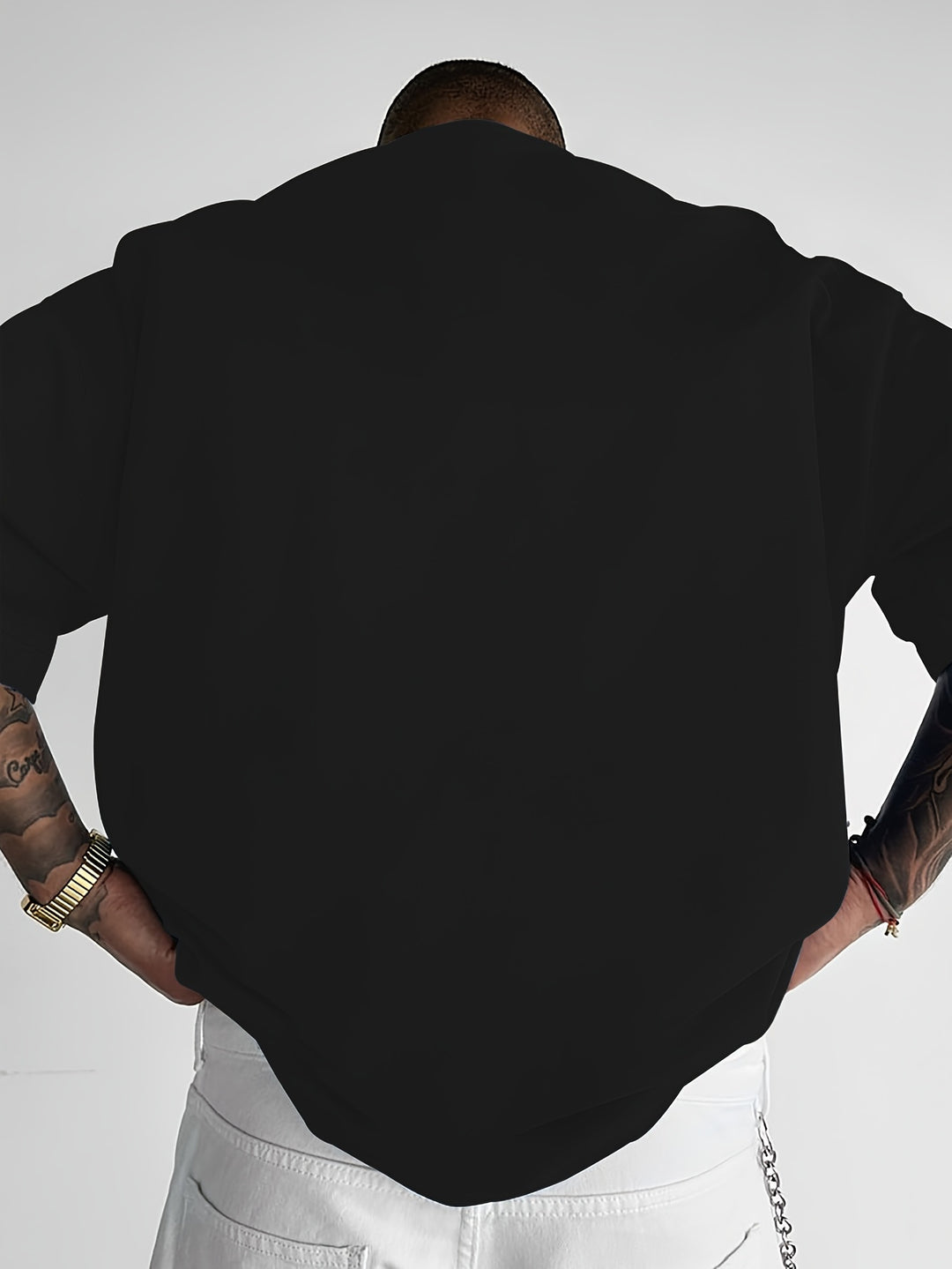 Heren T-Shirt Losse Fit Streetwear Print Zomer Shirt Casual