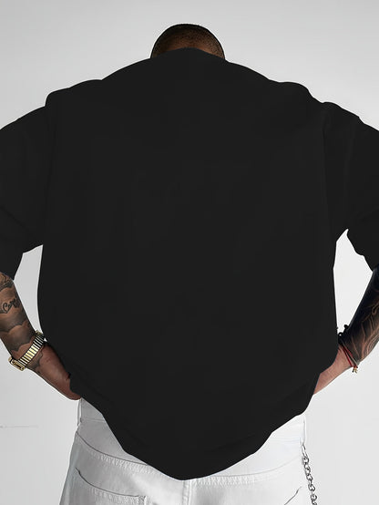 Heren T-Shirt Losse Fit Streetwear Print Zomer Shirt Casual