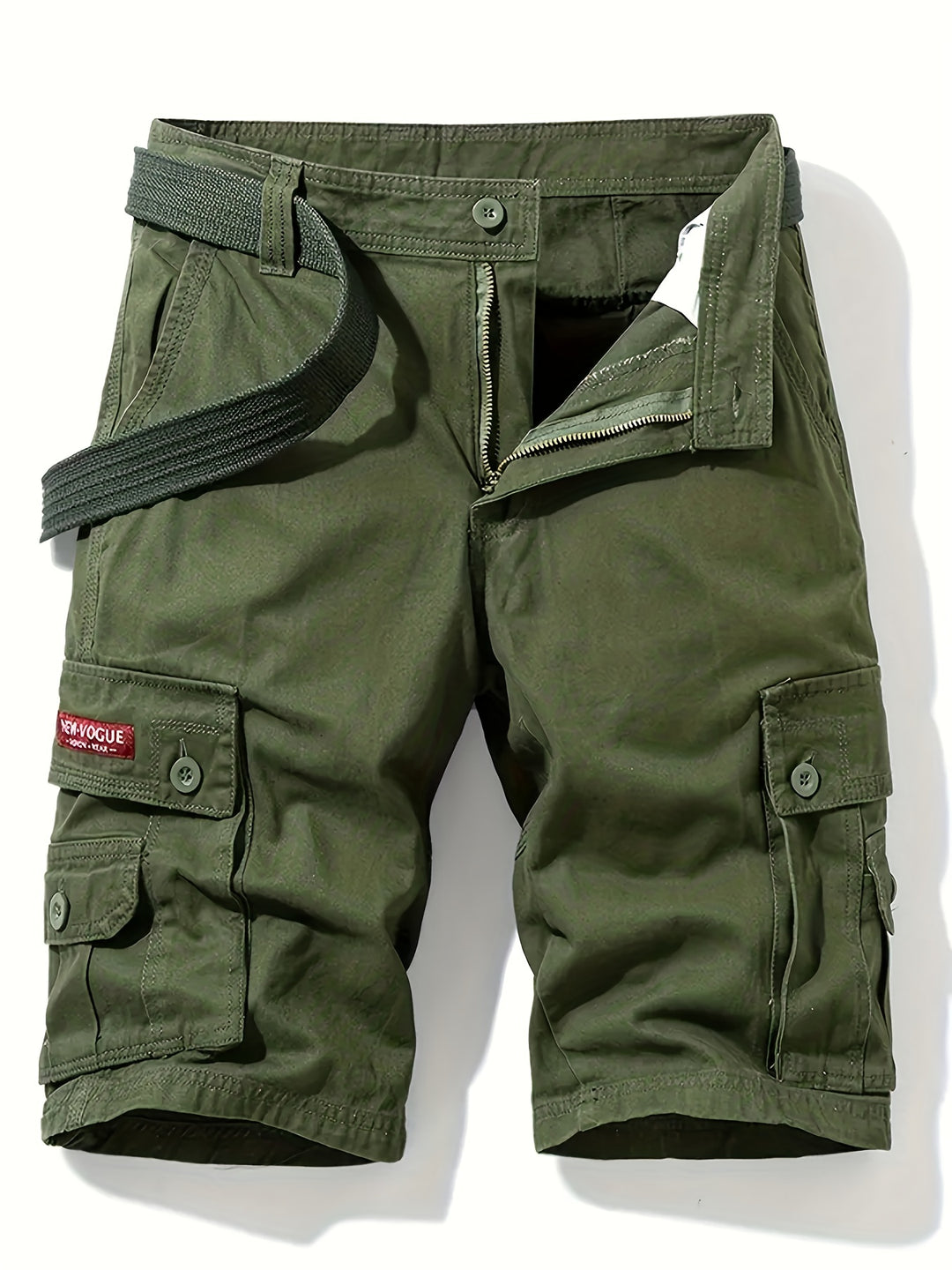 Heren Cargo Shorts Comfortabele Zomerbroek met Veel Zakken