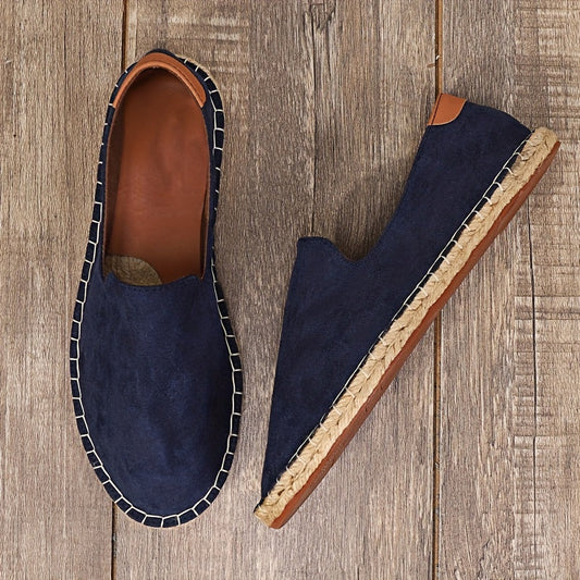 Heren Espadrilles – Lichtgewicht Zomerschoenen met Gevlochten Zool - StudioMarella