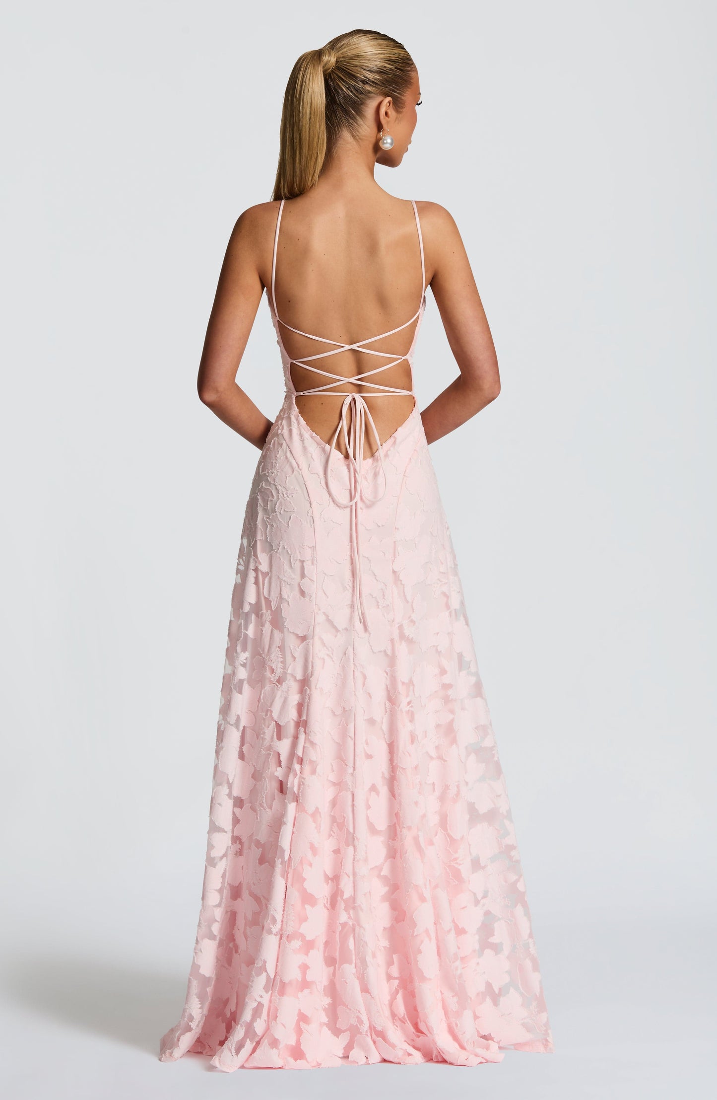 Francisa Galajurk Lange Kant Corset Jurk