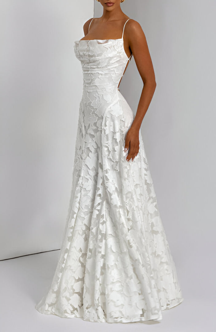 Francisa Galajurk Lange Kant Corset Jurk