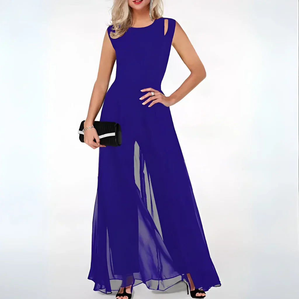 Dames Jumpsuit Elegant Stijlvol Zwart Feestjurk