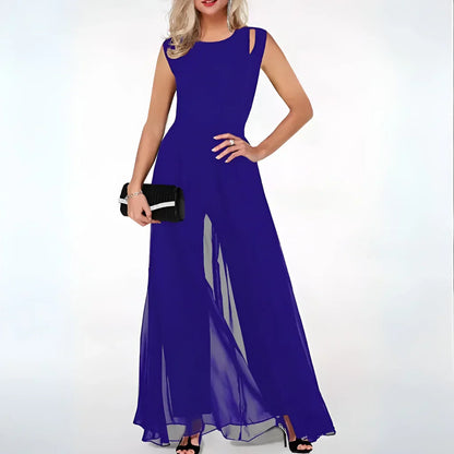 Dames Jumpsuit Elegant Stijlvol Zwart Feestjurk