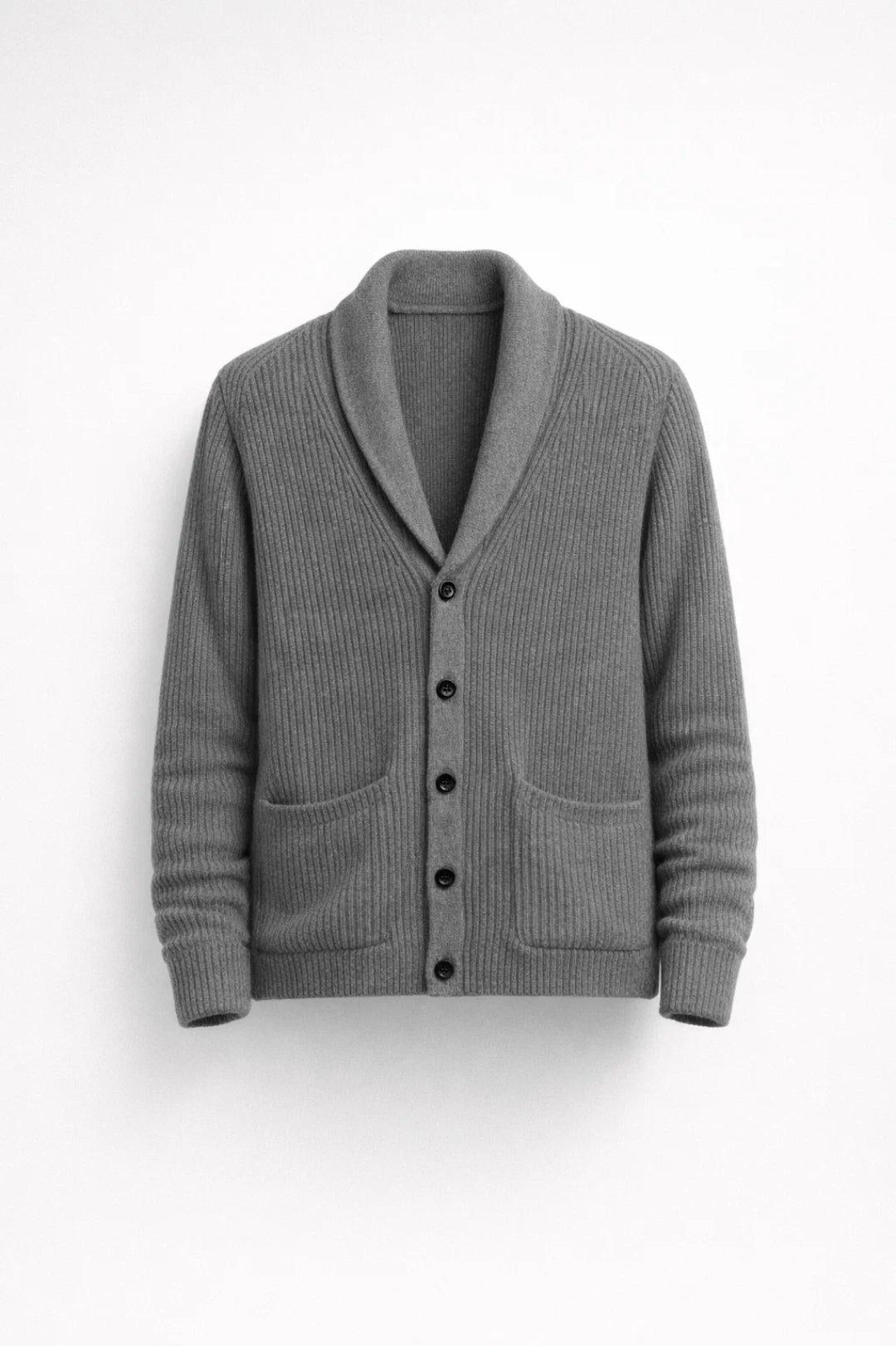 Heren Cardigan Met Sjaalkraag Warm en Comfortabel voor Herfst