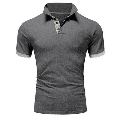 Heren Golf Polo Shirt Korte Mouw Zomer