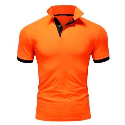 Heren Golf Polo Shirt Korte Mouw Zomer