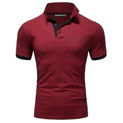Heren Golf Polo Shirt Katoen Zomer