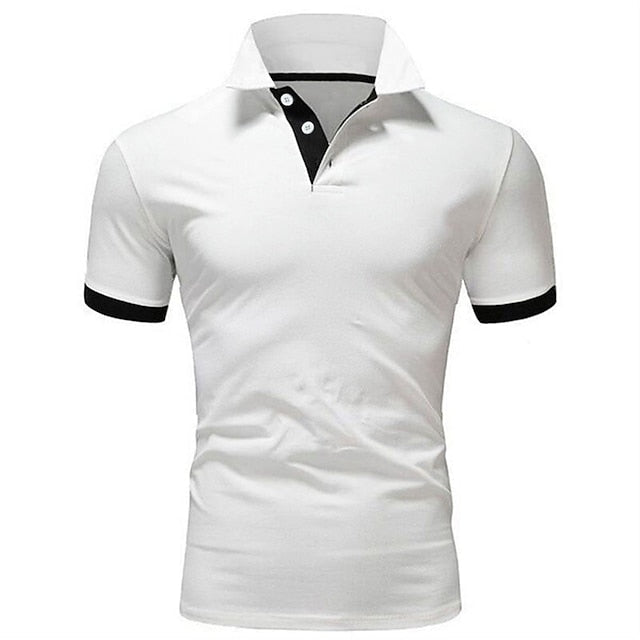 Heren Golf Polo Shirt Katoen Zomer