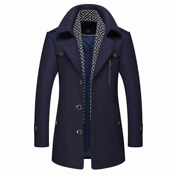 Heren Overjas Peaky Blinders Stijl Klassiek Design