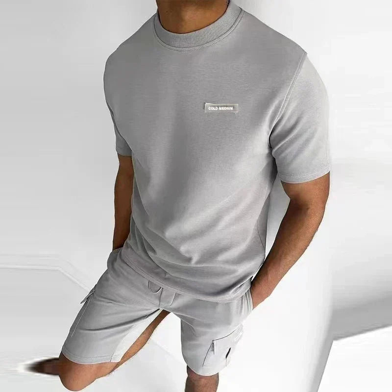 Heren Sportkleding Set Comfortabel en Casual