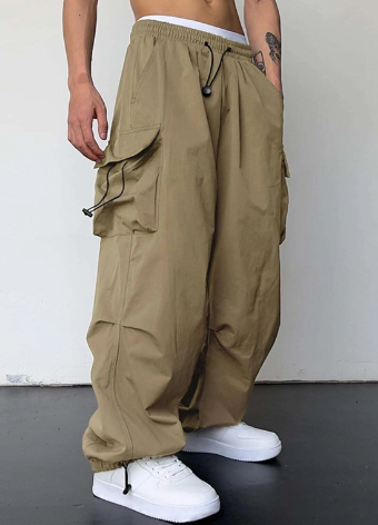 Heren Cargo Broek Wijd en Los Zittend Comfortabel - StudioMarella