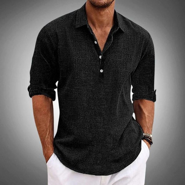 Polo Lino Korte Mouw Elegante Zomerkleding