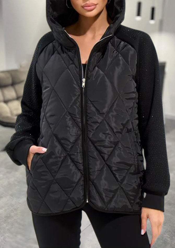 Donsjas met Diamantpatroon Glamour Stijl