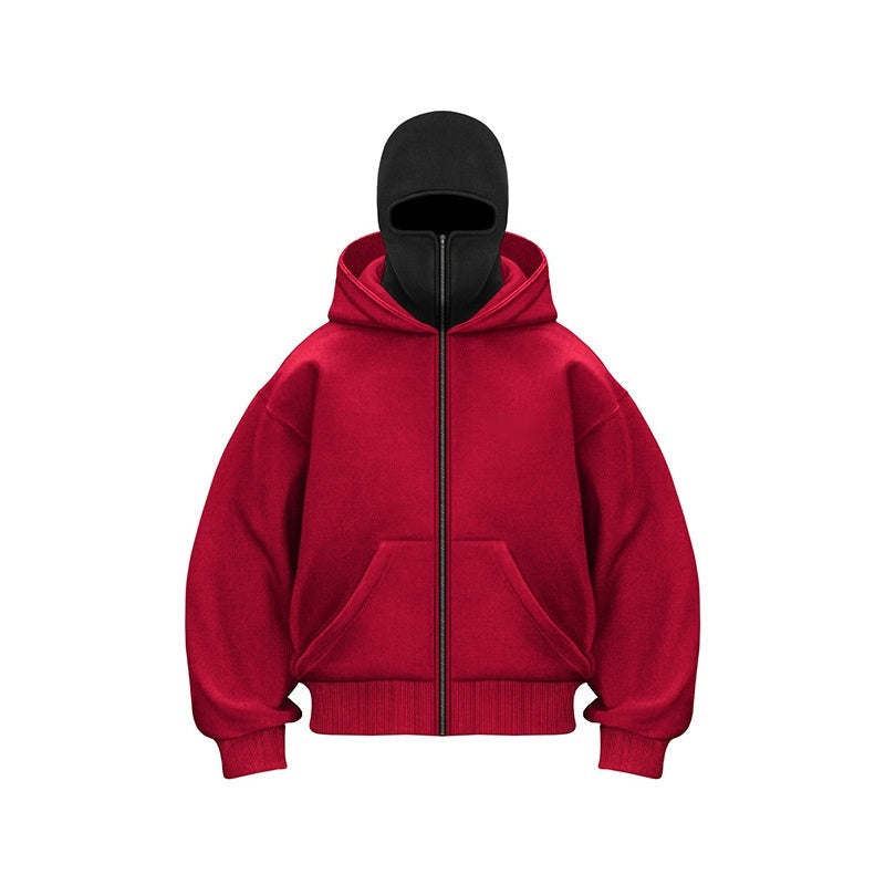 Heren Hoodie Zonder Kap met Korte Mouwen