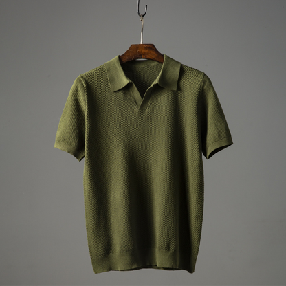 Klassieke Polo Shirt Heren Katoen Kwaliteit
