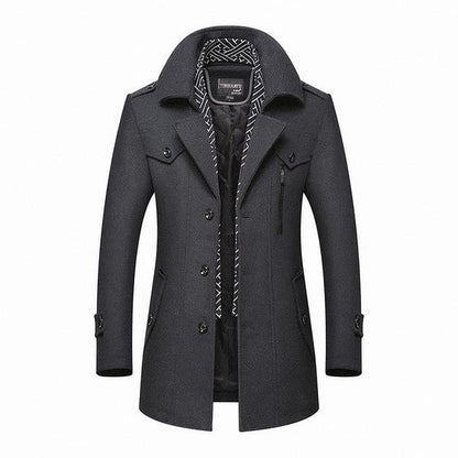 Heren Overjas Peaky Blinders Stijl Klassiek Design - StudioMarella