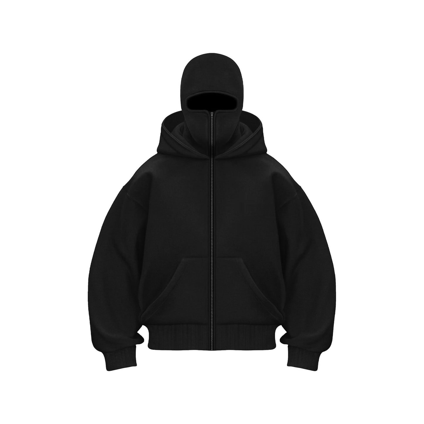 Heren Hoodie Zonder Kap NoFace Stijl - StudioMarella