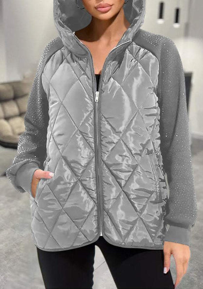 Donsjas met Diamantpatroon Glamour Stijl