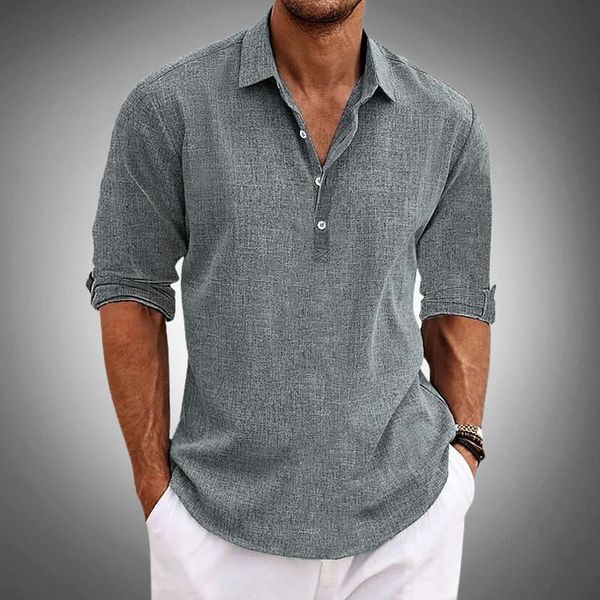 Polo Lino Korte Mouw Elegante Zomerkleding