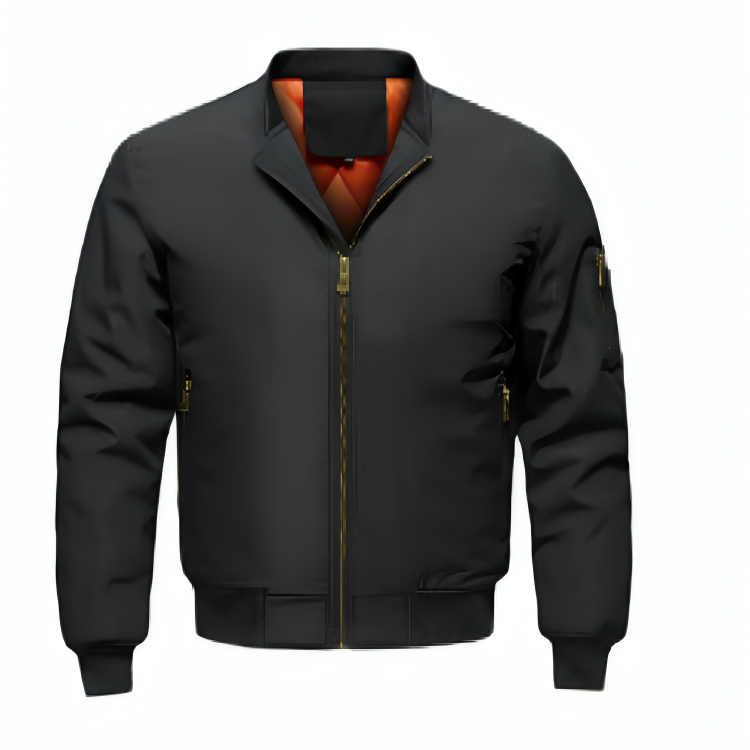 Bomberjack Leer Mannen Stijlvol Klassiek Design - StudioMarella