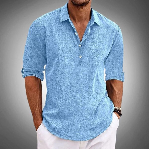 Polo Lino Korte Mouw Elegante Zomerkleding