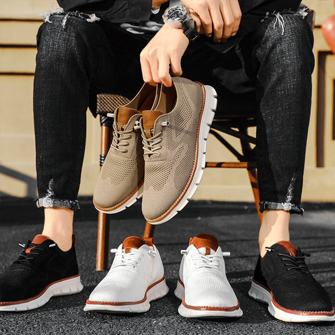 Herenschoenen Ademend Comfortabel Loopgemak