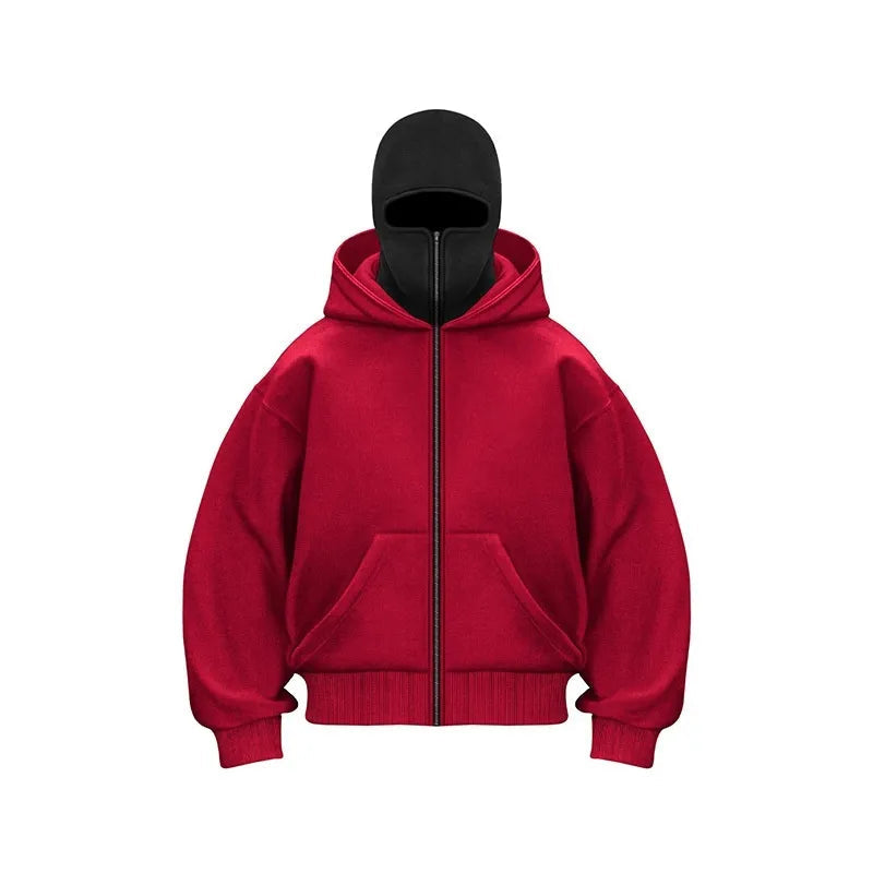Heren Hoodie Zonder Kap met Korte Mouwen