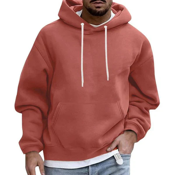 Heren Hoodie Comfortabel met Capuchon en Zakken