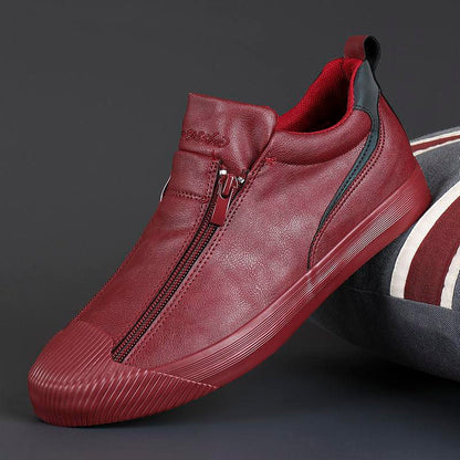 Leren Heren Schoenen Elegante Comfortabele Zool