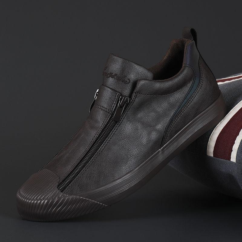Leren Heren Schoenen Elegante Comfortabele Zool