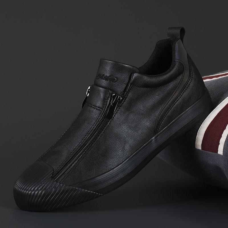Leren Heren Schoenen Elegante Comfortabele Zool