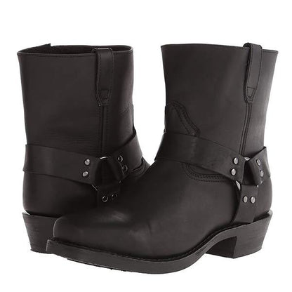 Heren Cowboylaarzen Western Stijl met Rits en Studs