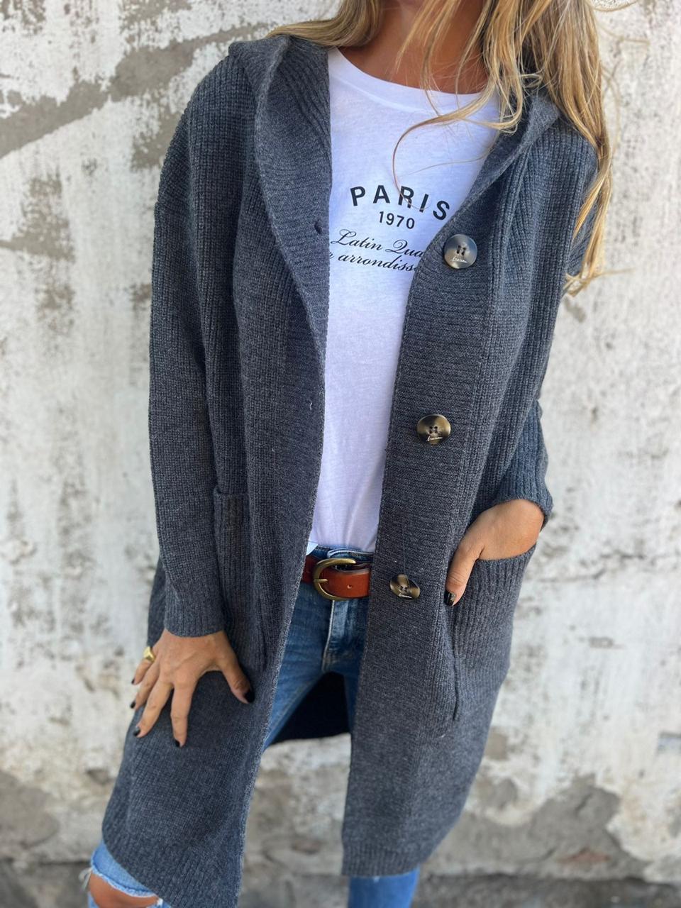 Lange Comfortabele Cardigan