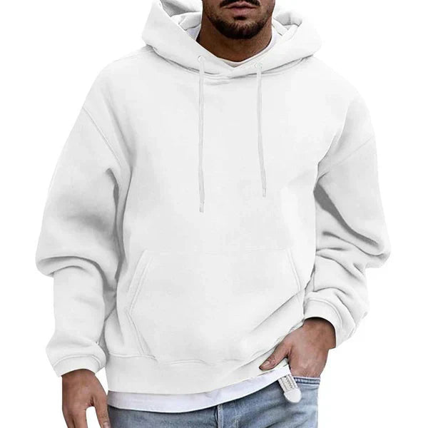 Heren Hoodie Capuchon Zakken Comfortabele Fit