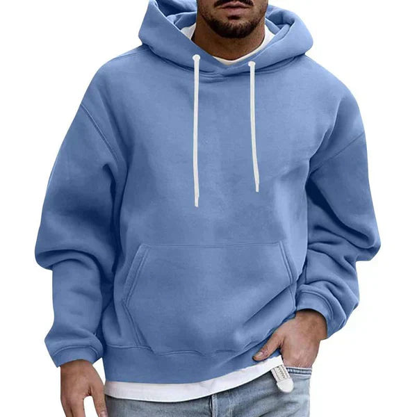Heren Hoodie Comfortabel met Capuchon en Zakken